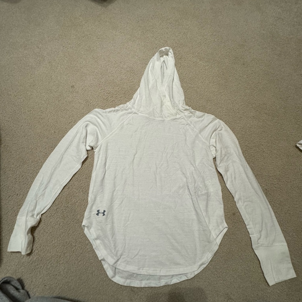 Under Armour White Hoodie